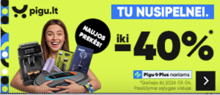 Sticky Footer — Pigu.lt pavyzdys